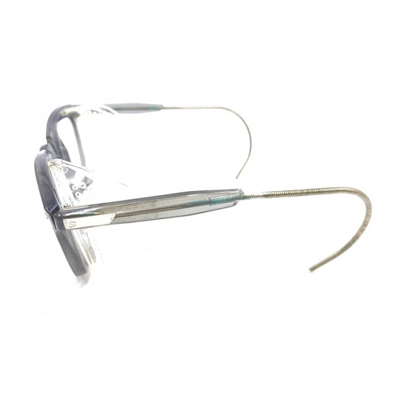 Sellstrom Vintage Smoke Gray Square Side Shileds Eyeglasses Frames 150 Men Women - Picture 7 of 12